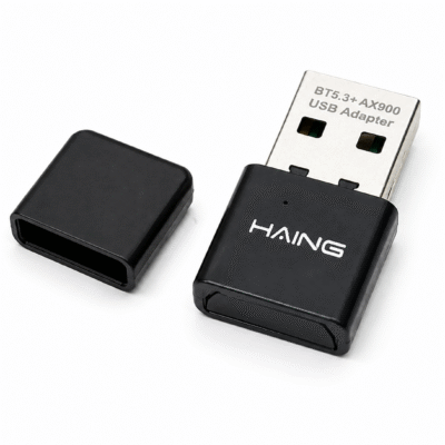 HAING WiFi 6 USB Wireless Adapter with Bluetooth 5.3 – 900Mbps Dual Band (HI-0900-WUB)